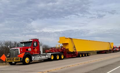 High Transit Steerable Dollie with Tank Loads